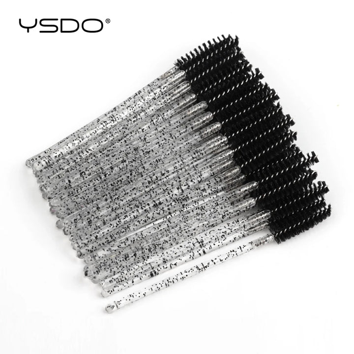 5/50 Pcs Eyelash Brushes False Eye Lashes Extension Tools Eyebrow Brush Mascara Wands Applicator Spoolers Lashes Cosmetic Tool