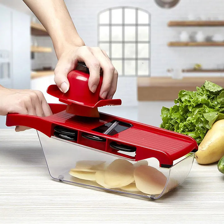 Vegetable Cutter – Steel Blade Slicer & Grater