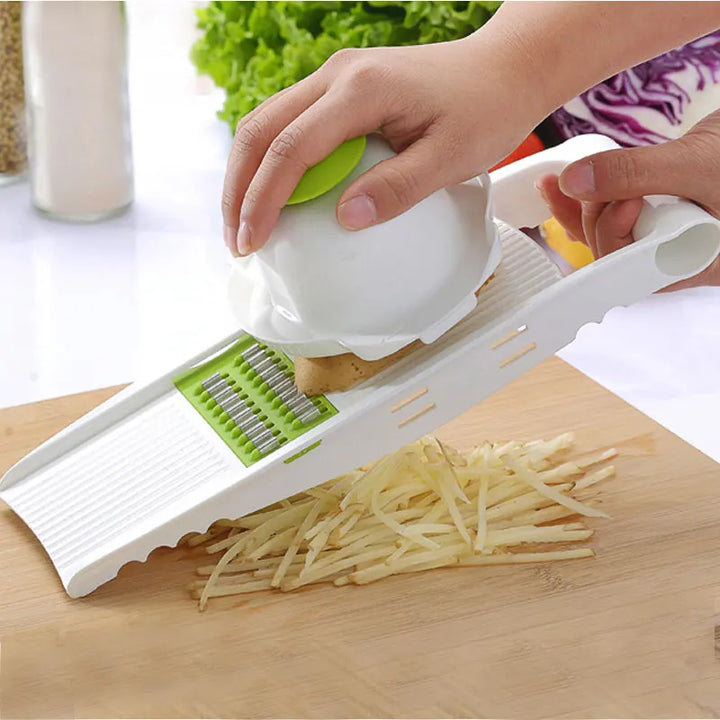 Vegetable Cutter – Steel Blade Slicer & Grater