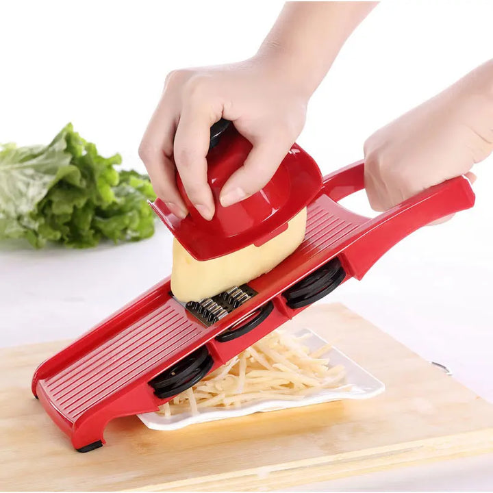 Vegetable Cutter – Steel Blade Slicer & Grater