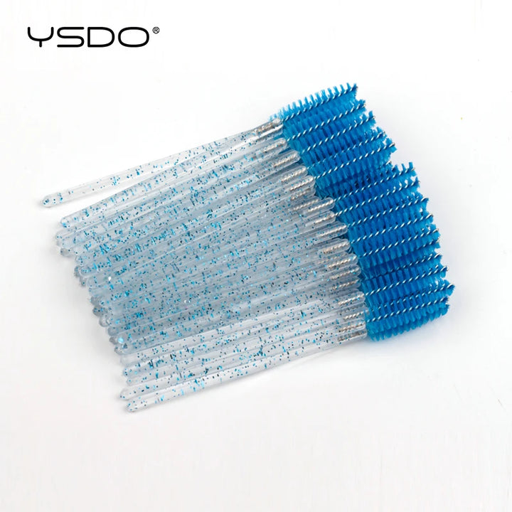 5/50 Pcs Eyelash Brushes False Eye Lashes Extension Tools Eyebrow Brush Mascara Wands Applicator Spoolers Lashes Cosmetic Tool