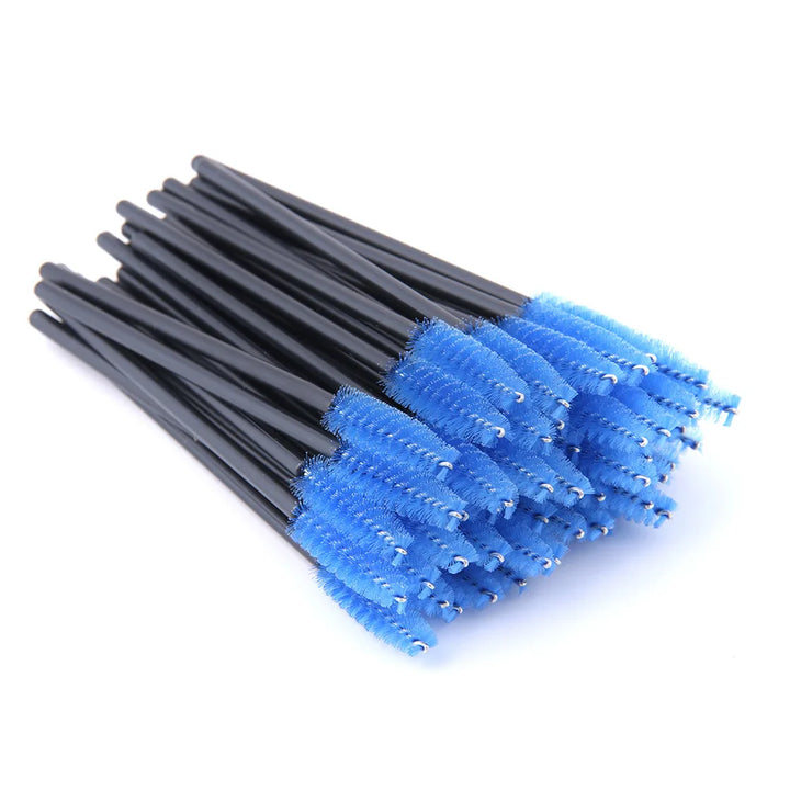 5/50 Pcs Eyelash Brushes False Eye Lashes Extension Tools Eyebrow Brush Mascara Wands Applicator Spoolers Lashes Cosmetic Tool