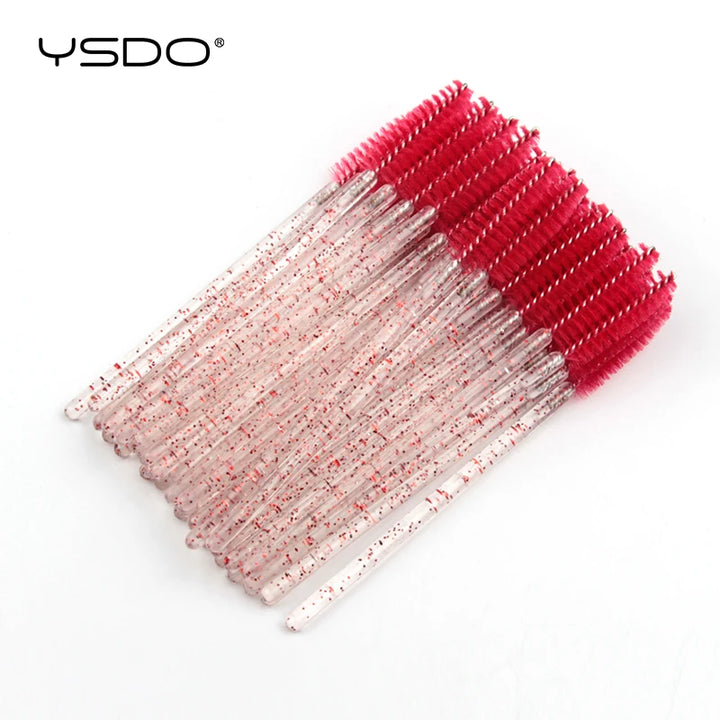 5/50 Pcs Eyelash Brushes False Eye Lashes Extension Tools Eyebrow Brush Mascara Wands Applicator Spoolers Lashes Cosmetic Tool