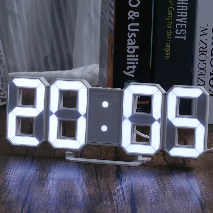 3D LED Wall Decoration Clock