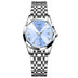 Women's Luxury Waterproof Stainless Steel Watch