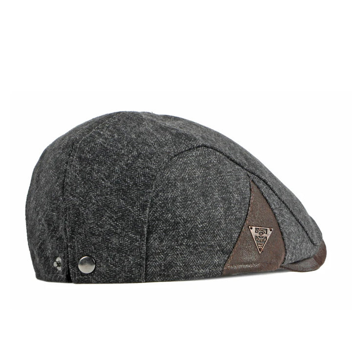 Retro Ivy Flat Cap for Men