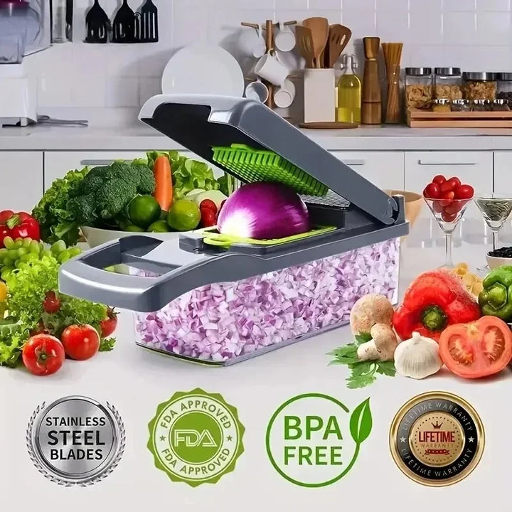 Multi-Function Vegetable Slicer & Dicer