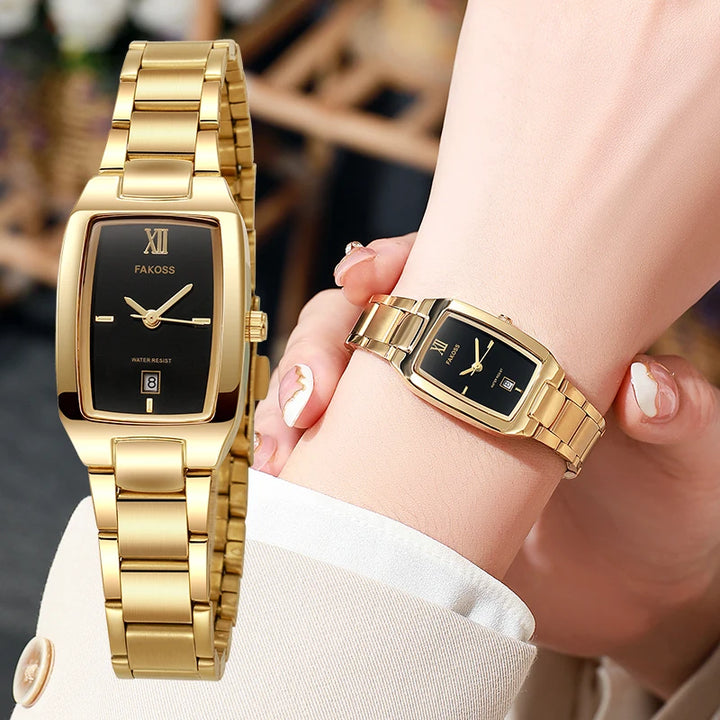 Women's Elegant Stainless Steel Waterproof Watch