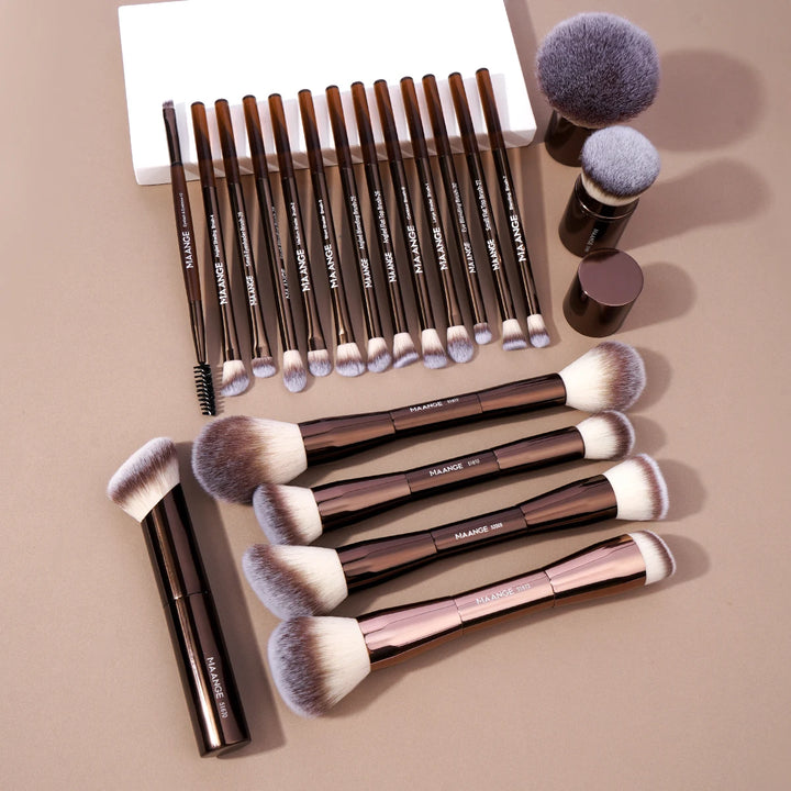 20pcs Foundation & Blending Brushes