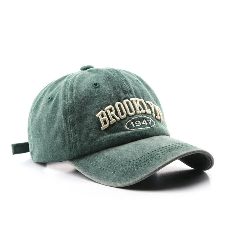 Retro Brooklyn Embroidery Baseball Cap