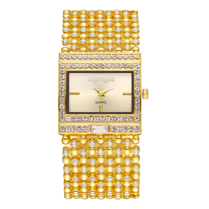 Luxury Gold Diamond Women’s Watch