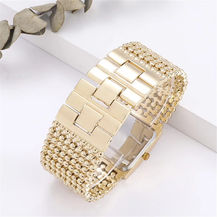 Luxury Gold Diamond Women’s Watch