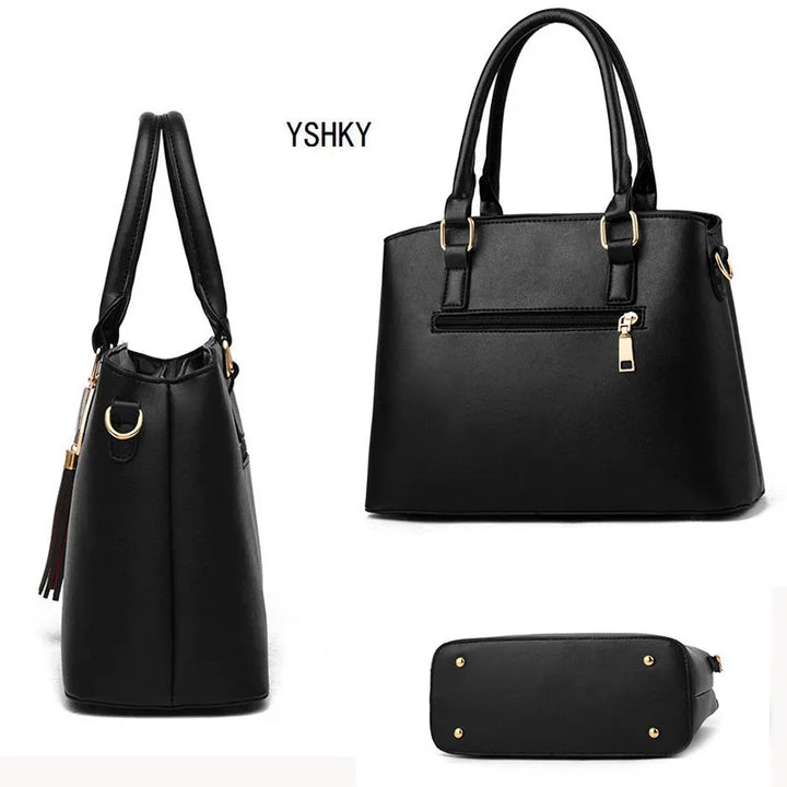 2025 Women's Large PU Bucket Bag