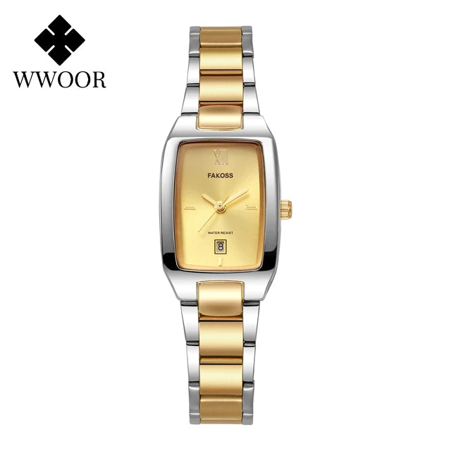 Women's Elegant Stainless Steel Waterproof Watch