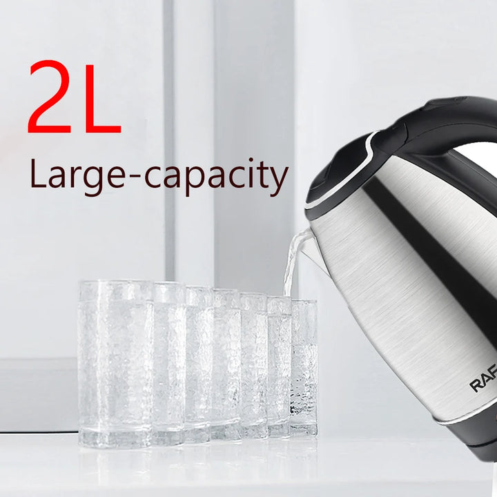 2L Stainless Steel Electric Kettle – 1500W