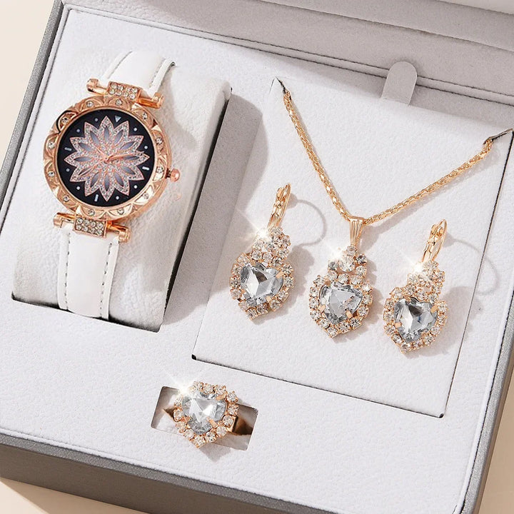 5pcs Set Watches Women