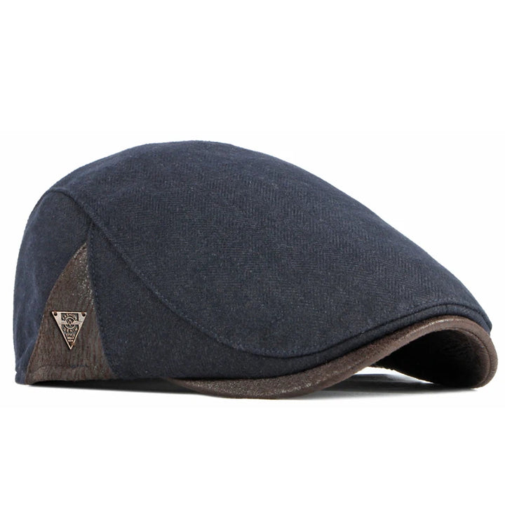 Retro Ivy Flat Cap for Men