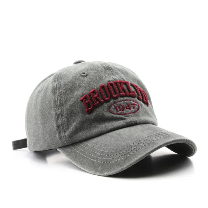 Retro Brooklyn Embroidery Baseball Cap