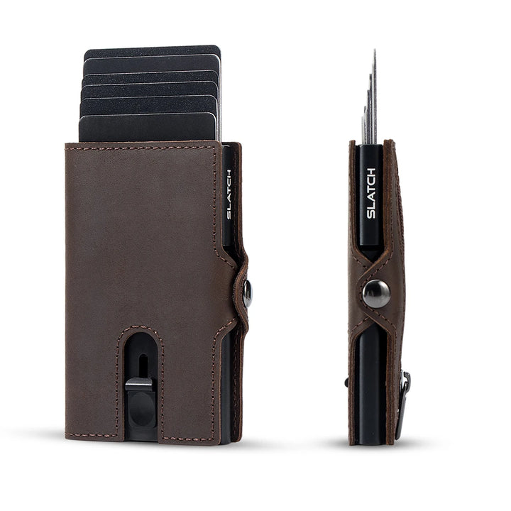 Slim Smart Carbon Fiber Wallet with Pocket