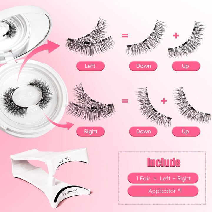 Cillophy Reusable Magnetic Lashes – No Glue, Easy Wear