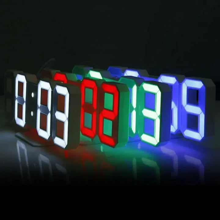 3D LED Wall Decoration Clock