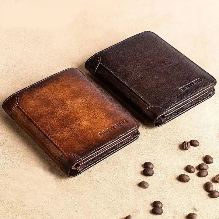 Genuine Wallet Retro Business Design