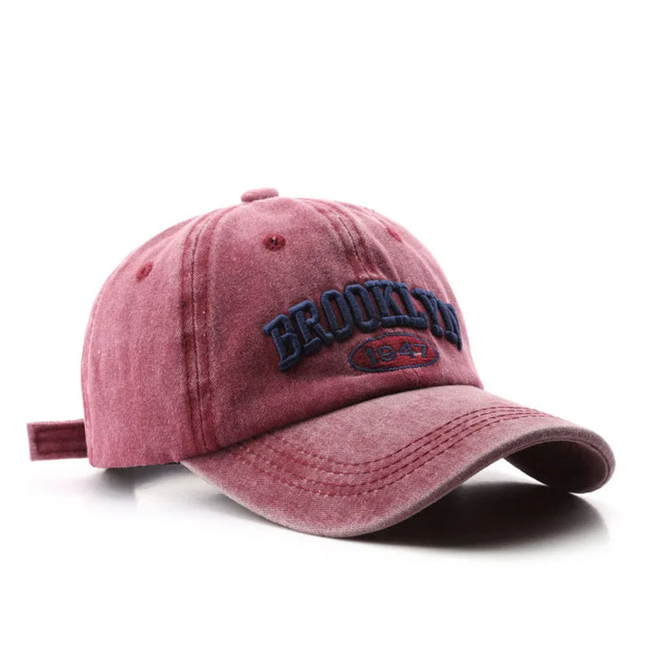 Retro Brooklyn Embroidery Baseball Cap