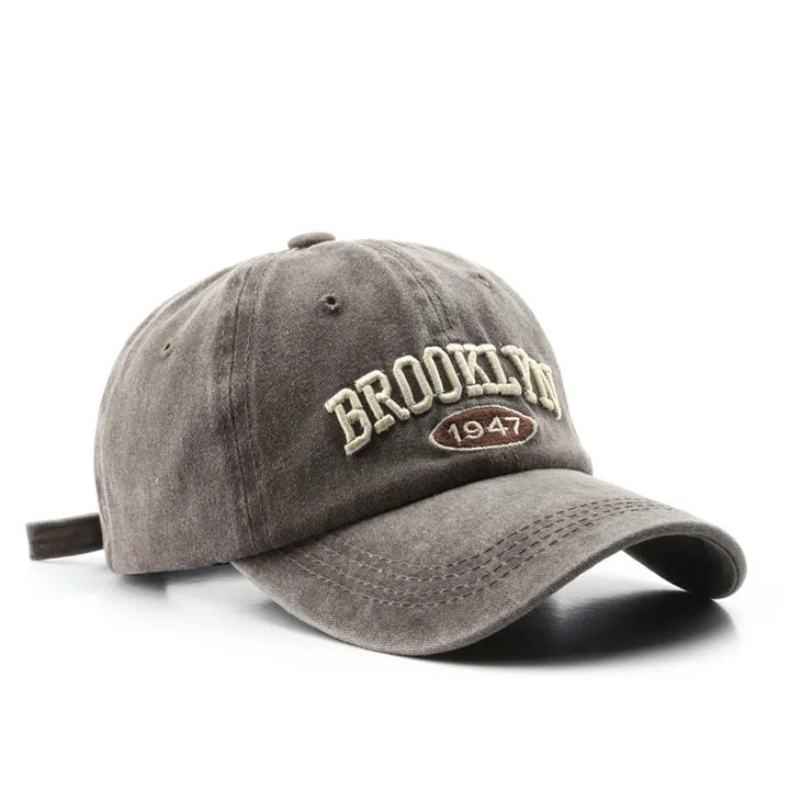 Retro Brooklyn Embroidery Baseball Cap