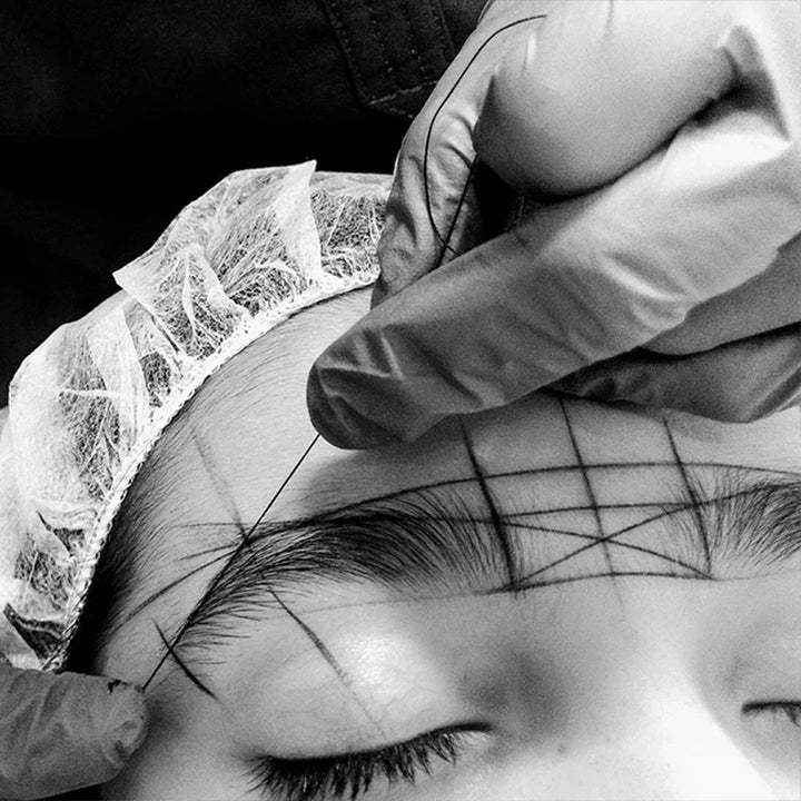 Pre-Inked Microblading String – Brow Mapping Tool