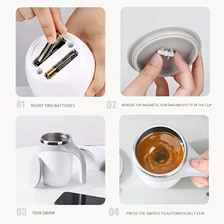 Magnetic Stirring Mug