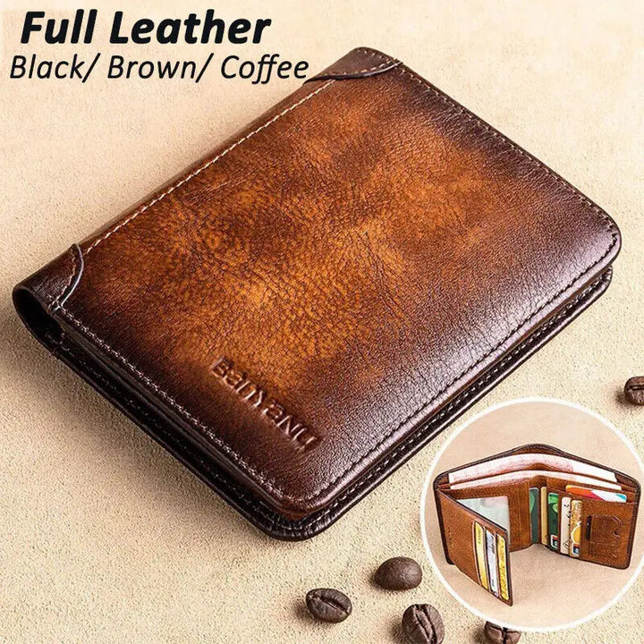 Genuine Wallet Retro Business Design