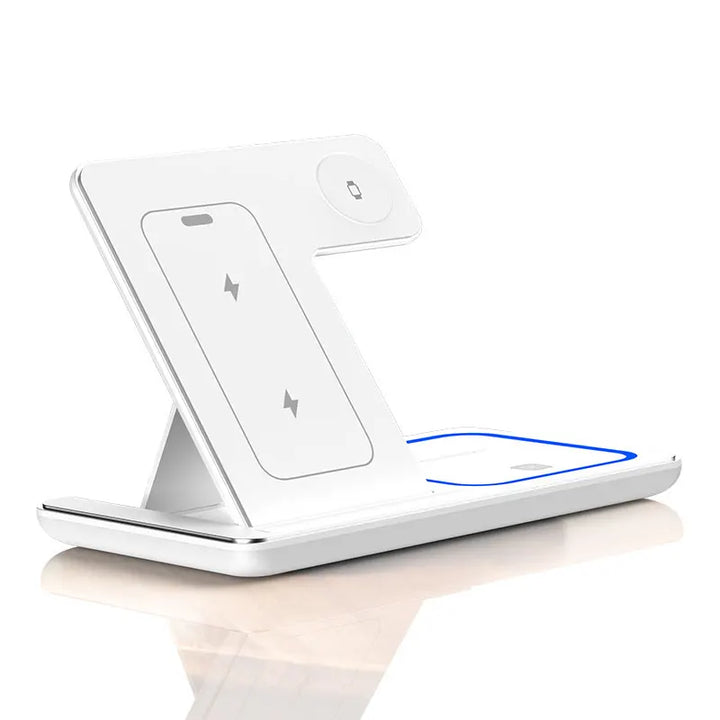 3-in-1 Wireless Charger Stand – For iPhone & Apple Devices