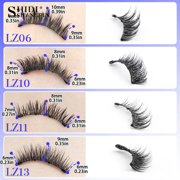 3D Magnetic Lashes – Reusable & Waterproof