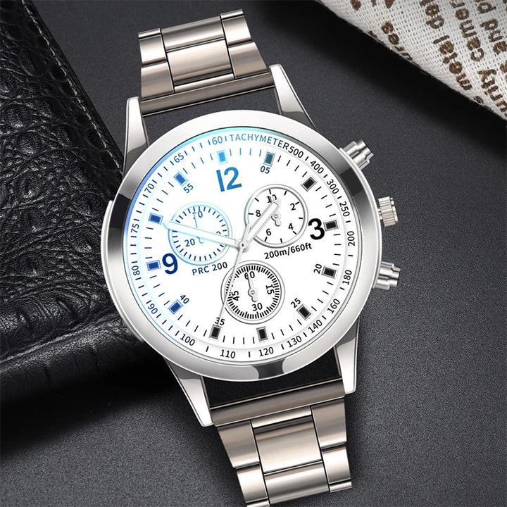 2PCS Business Quartz Watch for Men