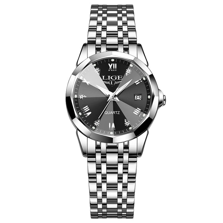 Women's Luxury Waterproof Stainless Steel Watch