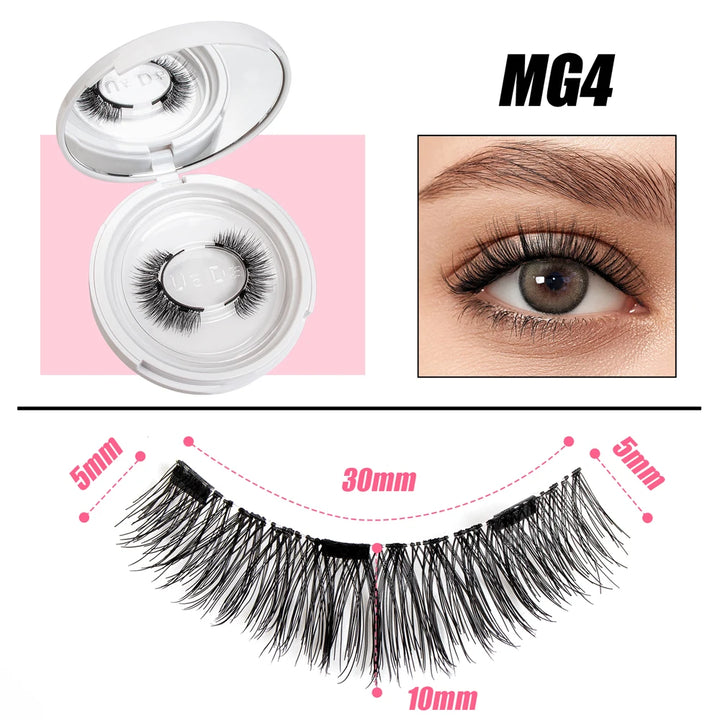 Cillophy Reusable Magnetic Lashes – No Glue, Easy Wear