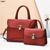 2025 Women's 2-Piece Striped Bag Set